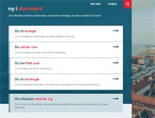 Tablet Screenshot of nyidanmark.dk